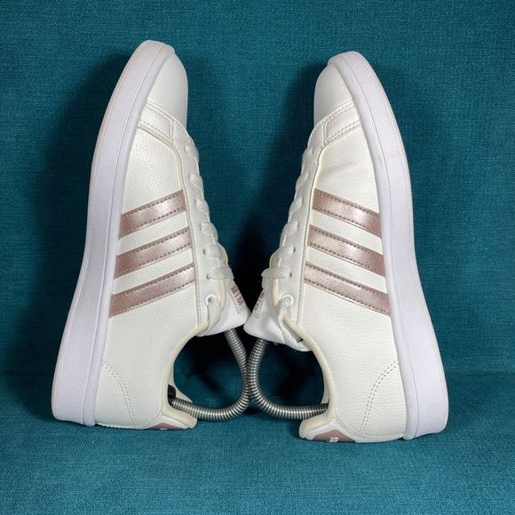 ❌SOLD❌Size 7.5 - Women’s Adidas Cloudfoam classic white Sneakers - Picture 6 of 9